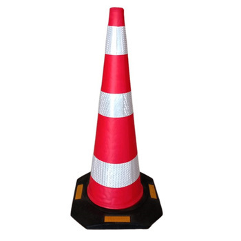 กรวยยางจราจร Rubber cone eva